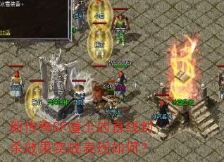 新传奇SF道士的直线封杀效果实战表现如何? 新传奇SF道士的直线封杀效果实战表现如何?
