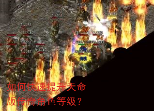 如何快速提升天命版传奇角色等级? 如何快速提升天命版传奇角色等级?
