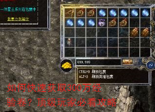 如何快速获取300万经验卷?顶级玩家必看攻略 如何快速获取300万经验卷?顶级玩家必看攻略